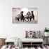 Wandbilder Wohnzimmer XXL Pferde Moderne Bilder Tiere